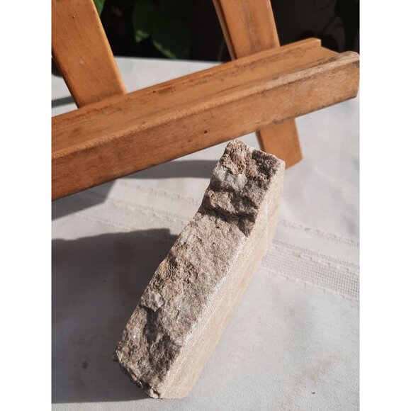 Vintage Virgo Greek Goddess Horoscope Engraved Polished Marble 1970s - Picture 5 of 6